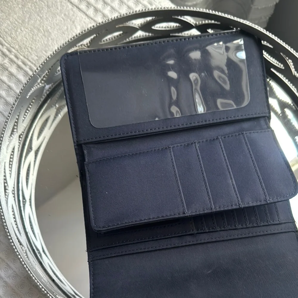 Tommy Hilfiger Blue Geometric Wallet